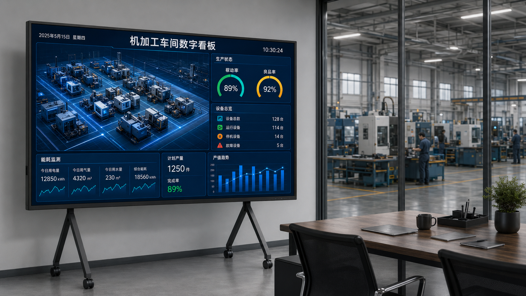 触控一体展示屏