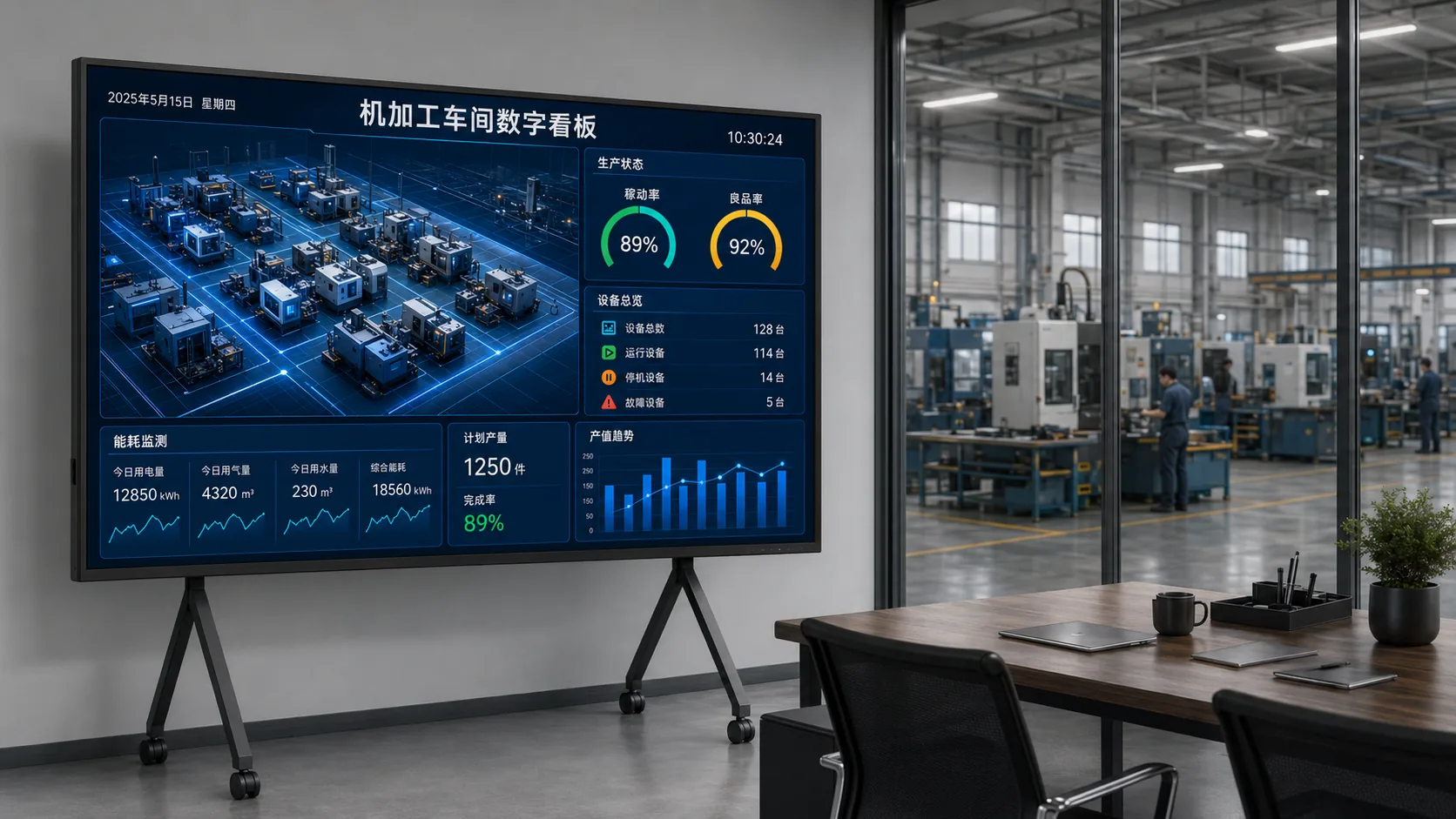 触控一体展示屏